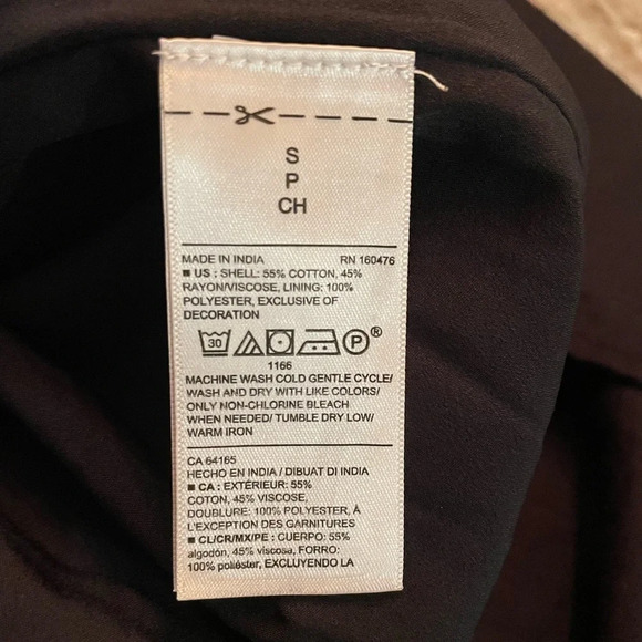 Old Navy (Summer 2020) Black Pleated Sun Dress Women's Small - Picture 2 of 7